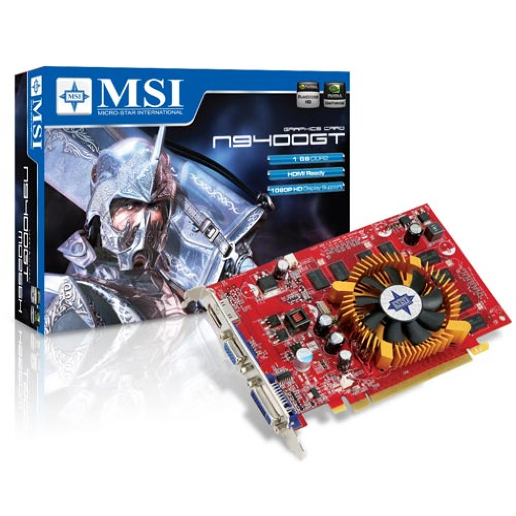 Specification N9400GT MD1G MSI Global The Leading Brand in