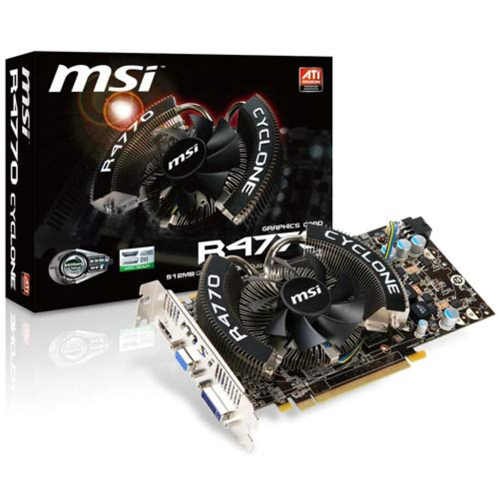 Pci ven 1002. MSI r4770 Cyclone. Видеокарта MSI r4770. Cyclone r4770 видеокарта. MSI Radeon 4770.