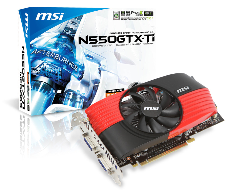 Specification N550GTX-Ti-M2D1GD5 | MSI Россия