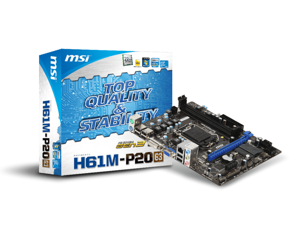 Intel h61 motherboard hot sale supported processor