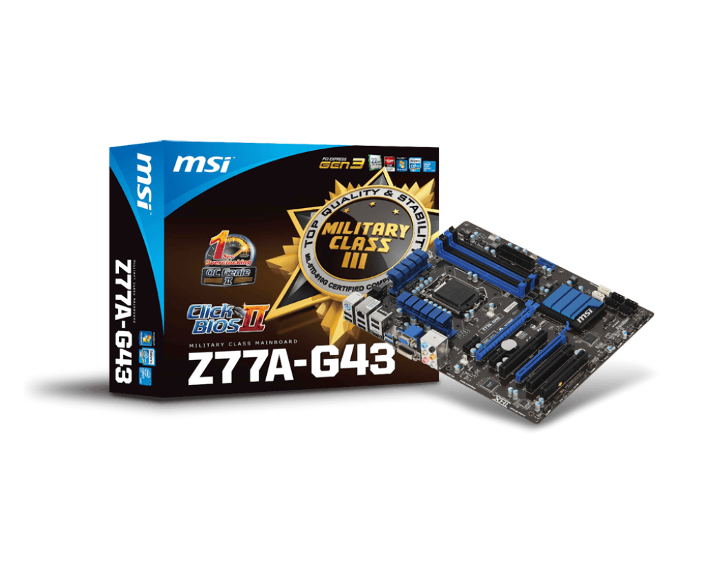 Specification Z77A-G43 | MSI Global - The Leading Brand in High-end ...