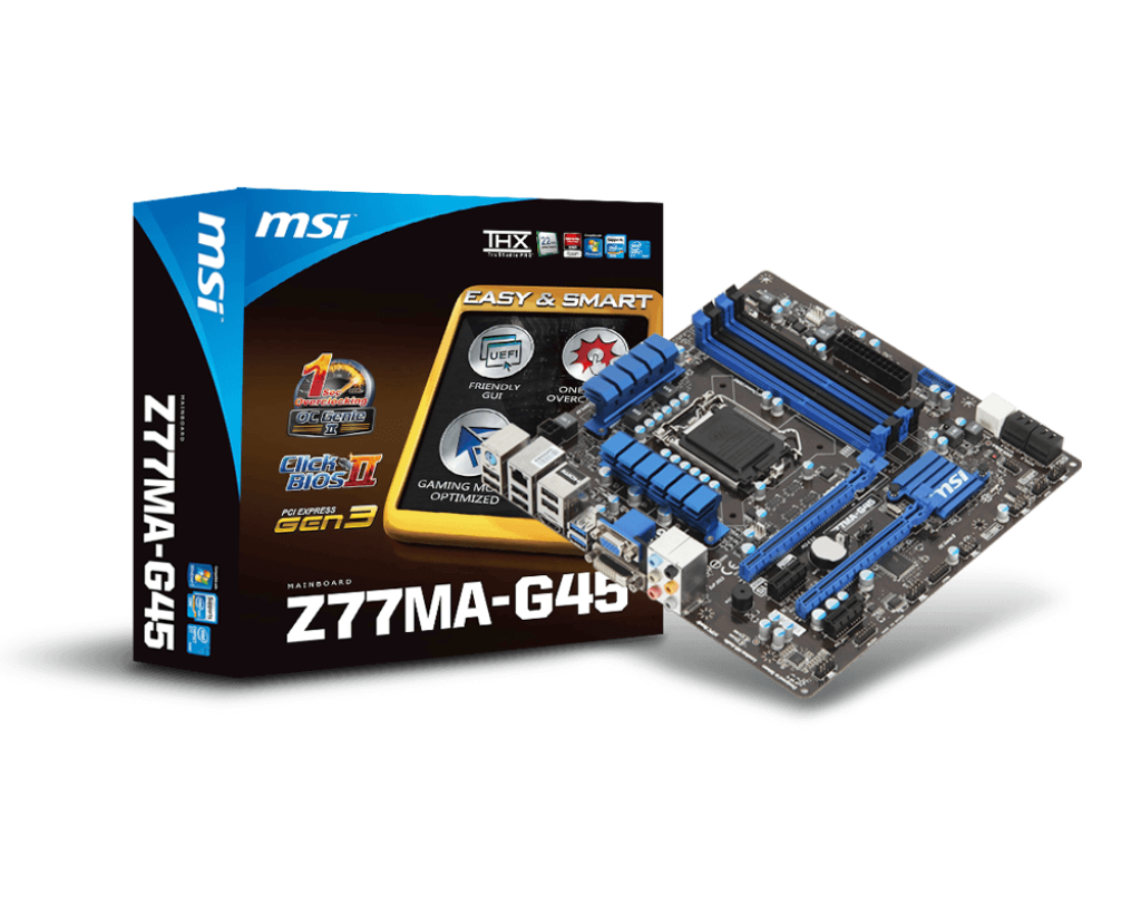 Specification Z77MA-G45 | MSI Global - The Leading Brand in High 