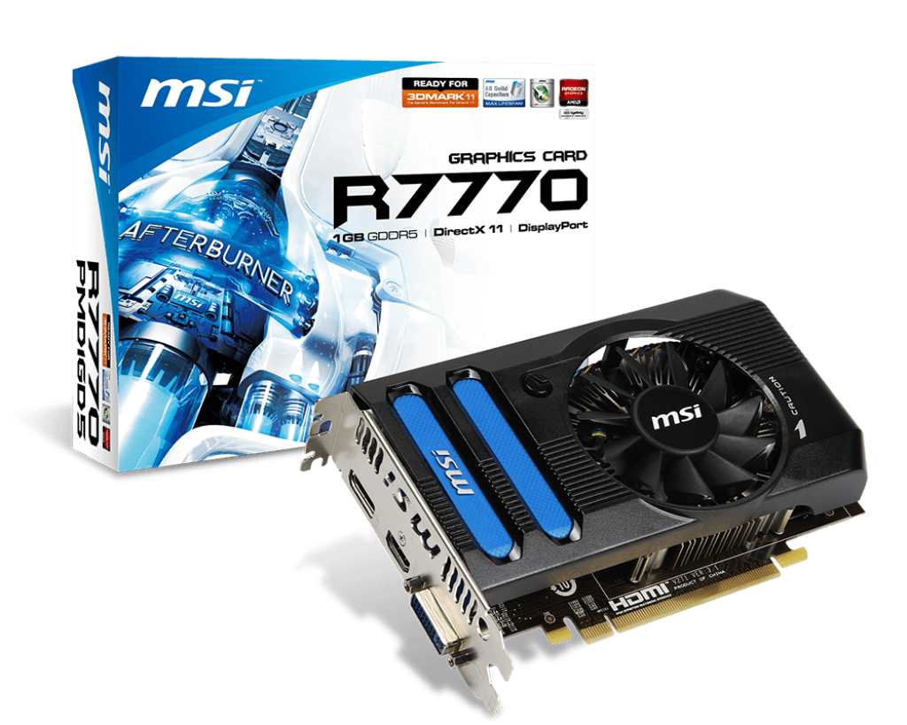 Specification R7770 Pmd1gd5 Msi Global