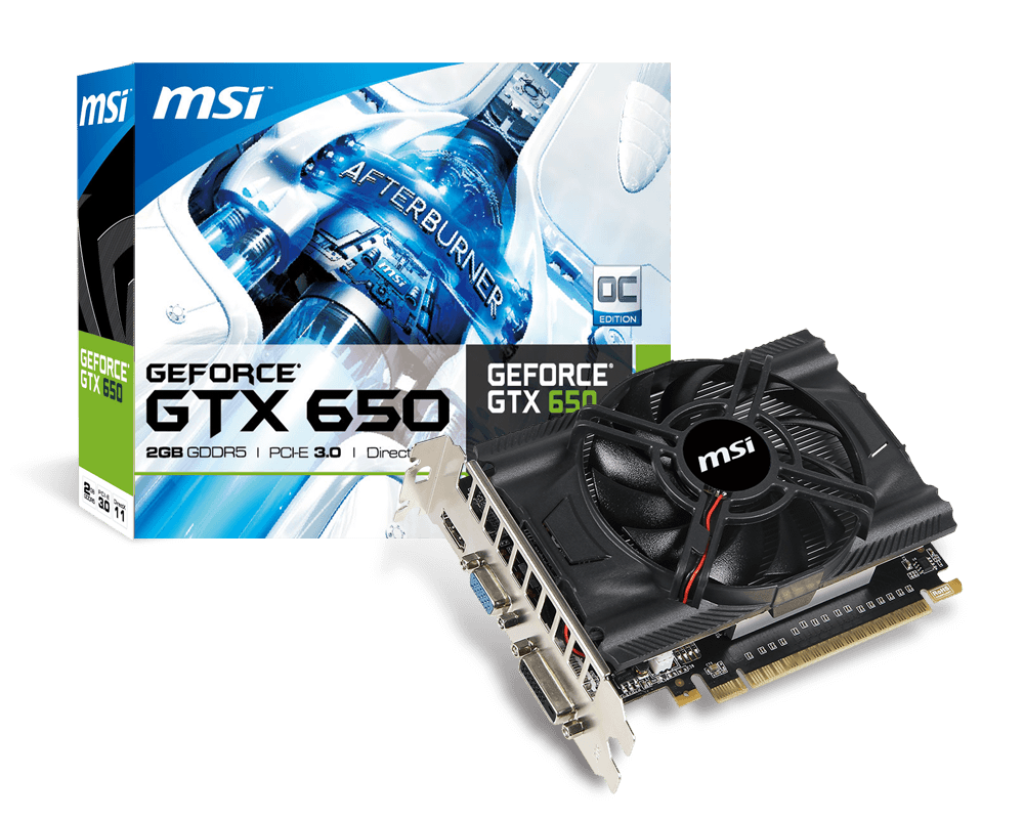 Видеокарта Nvidia Geforce GTX 650 Ti: характеристики