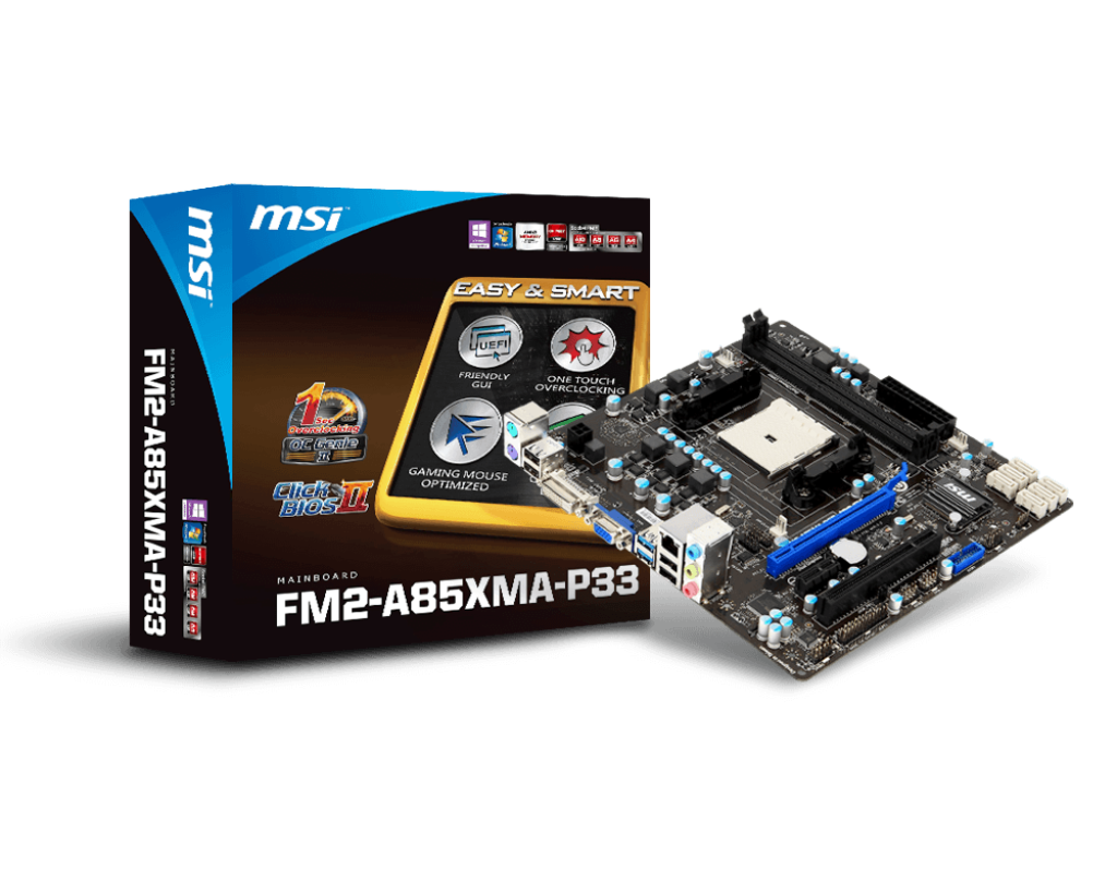 Specification FM2-A85XMA-P33 | MSI Global - The Leading Brand in 