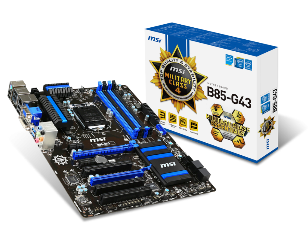 Specification B85-G43 | MSI Global - The Leading Brand in High-end Gaming &  Professional Creation