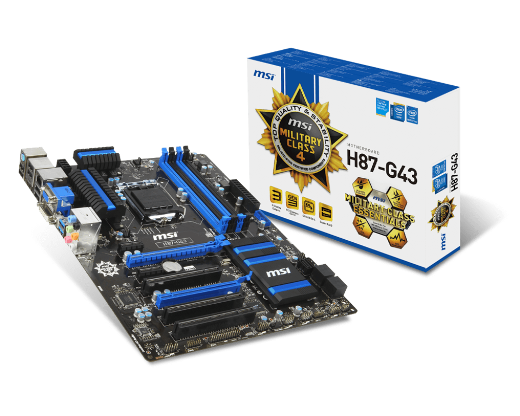 Specification H87-G43 | MSI Global - The Leading Brand in High-end