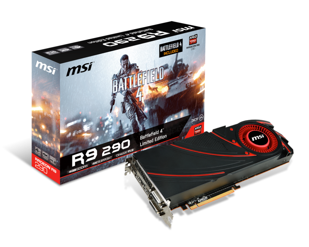 Specification Radeon R9 290 4gd5 Bf4 Msi Global