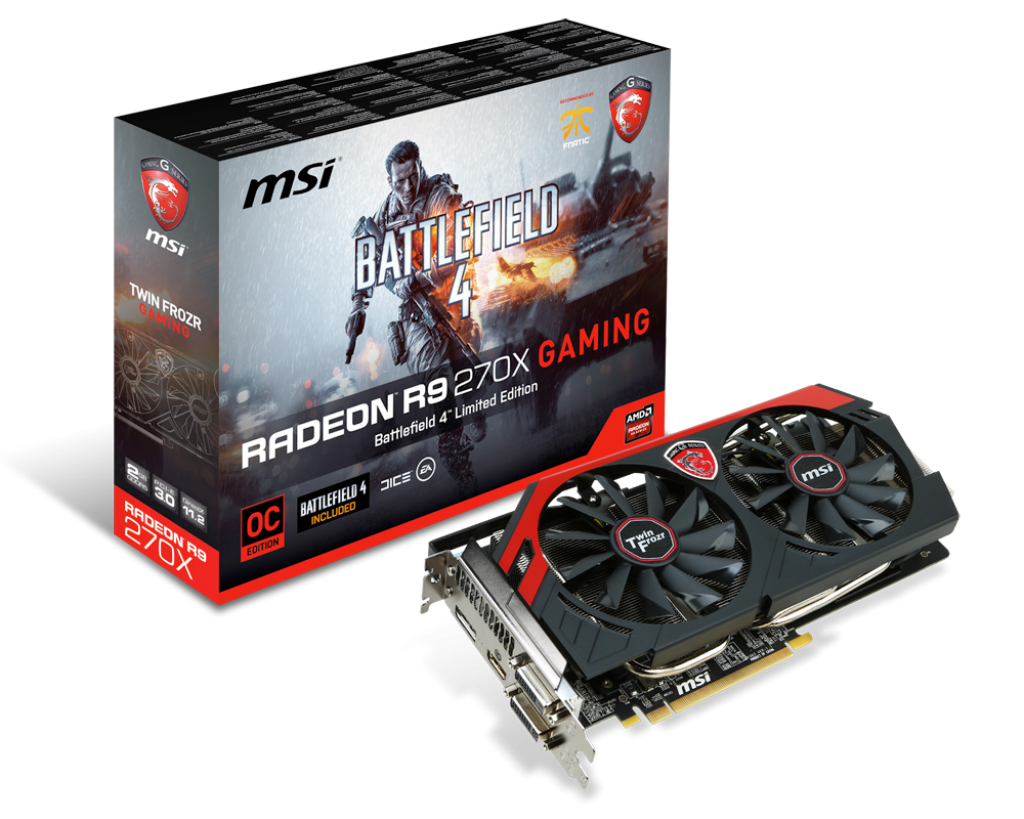 Specification for Radeon R9 270X GAMING 