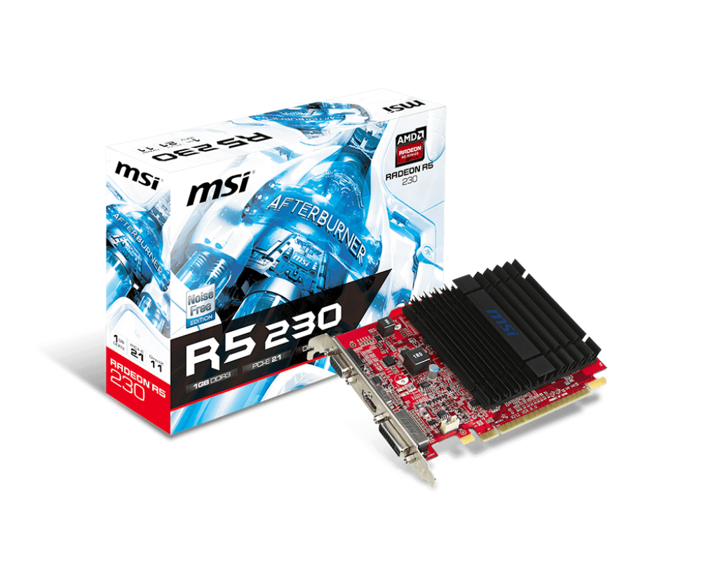 Overview Radeon R5 230 1GD3H | MSI Global