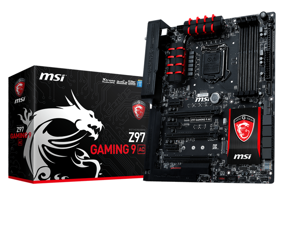 Specification Z97 GAMING 9 AC Global - The Brand in High-end Gaming & Professional Creation