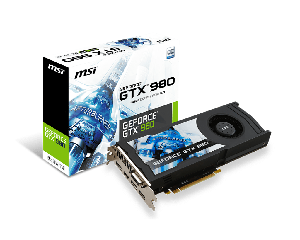 Specification GeForce GTX 980 4GD5 OCV1 | MSI Global - The Leading