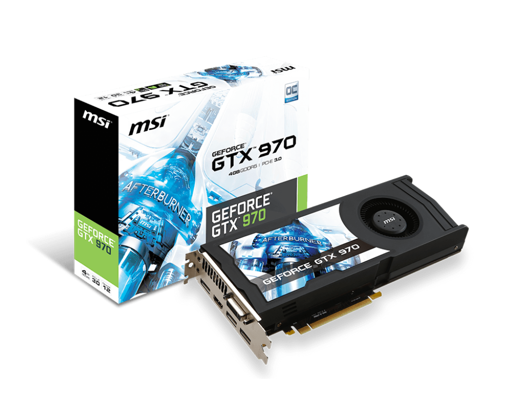 Overview GeForce GTX 970 4GD5 OC | MSI 