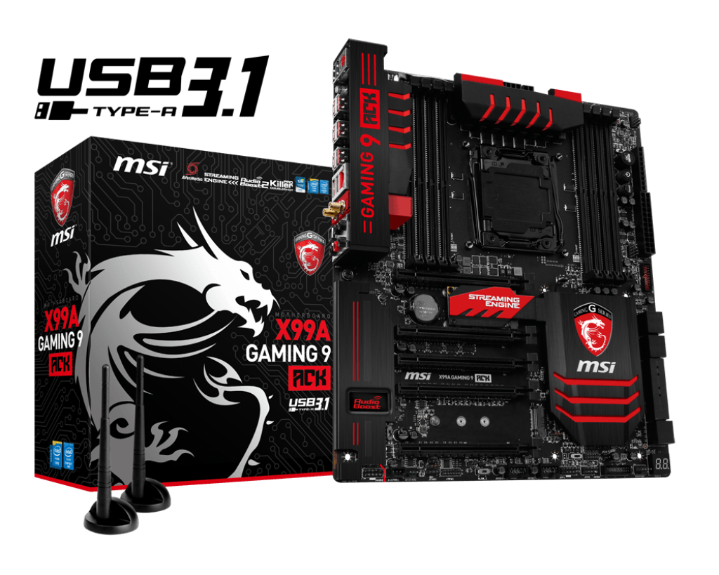 Specification X99A GAMING 9 ACK | MSI Global - The Leading Brand 