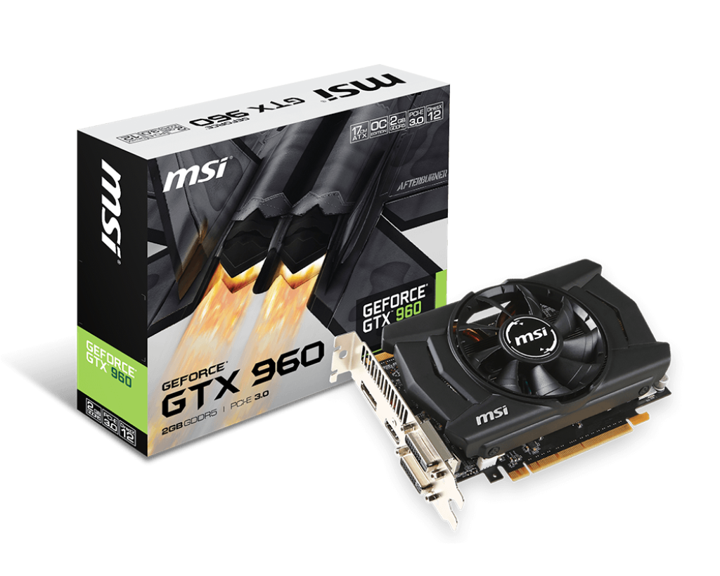 Specification GeForce GTX 960 2GD5 OCV1 | MSI Global - The Leading