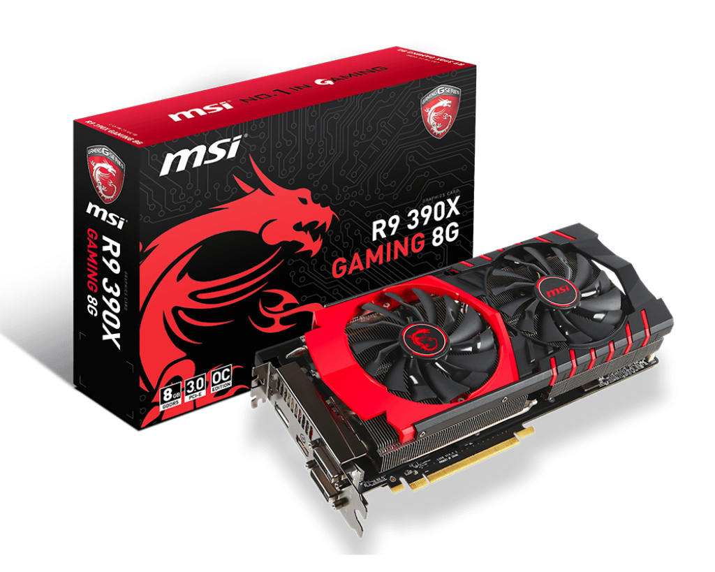 Specification Radeon R9 390X GAMING 8G | MSI Global - The Leading 
