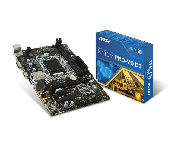 Specification for H110M PRO -VD D3 Motherboard - The 