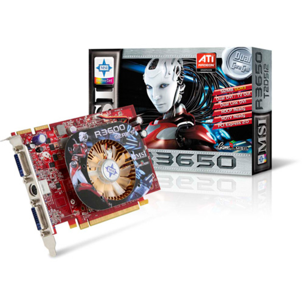 MSI r3600 Series. R3650 t2d512.