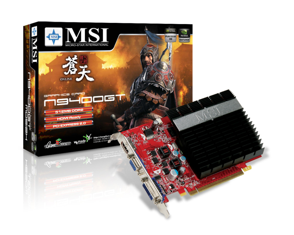 msi n9400gt md512h driver