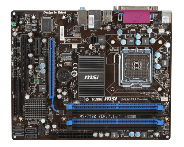 Msi g41m p26 ms 7592 таблица совместимости процессоров