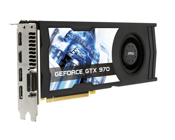 GeForce GTX 970 4GD5 OC | MSI Global | Graphics card - The world leader