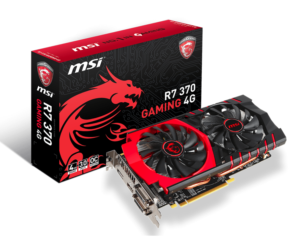 Support For Radeon R7 370 Gaming 4g Graphics Card The World