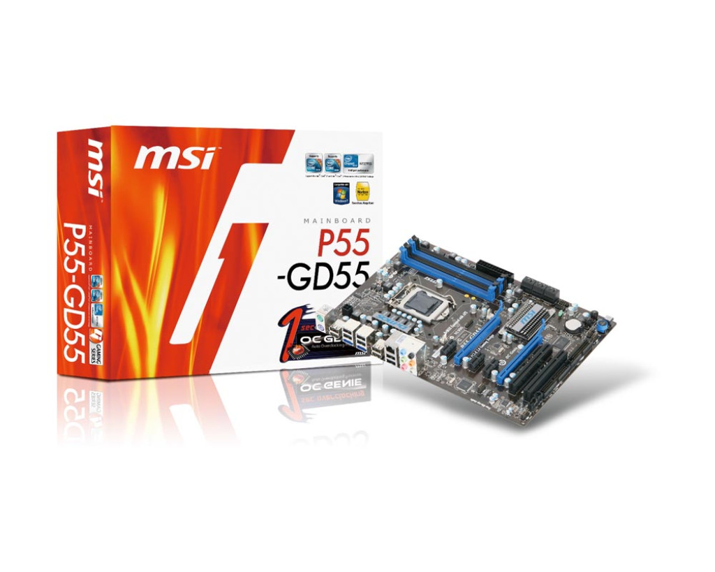 Specification P55-GD55 | MSI Global - The Leading Brand in High