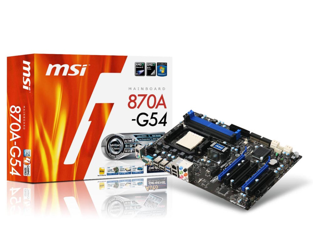 Specification 870a G54 Msi Global