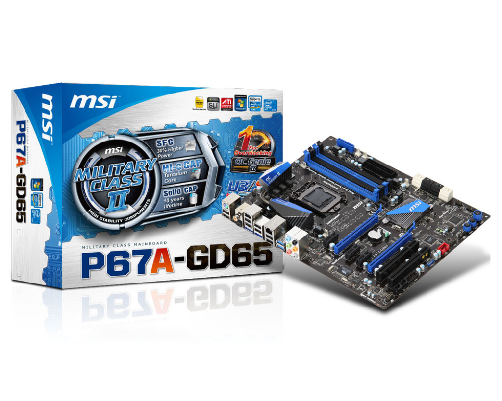 Specification P67A-GD65 | MSI Global - The Leading Brand in High