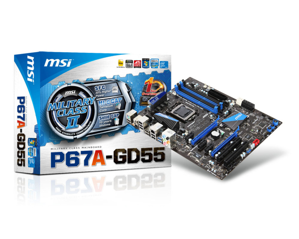 Specification P67A-GD55 | MSI Global - The Leading Brand in High ...