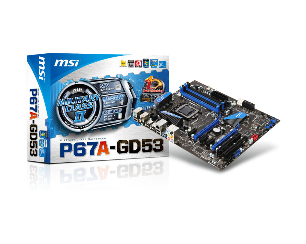 Specification P67A-GD53 (B3) | MSI USA