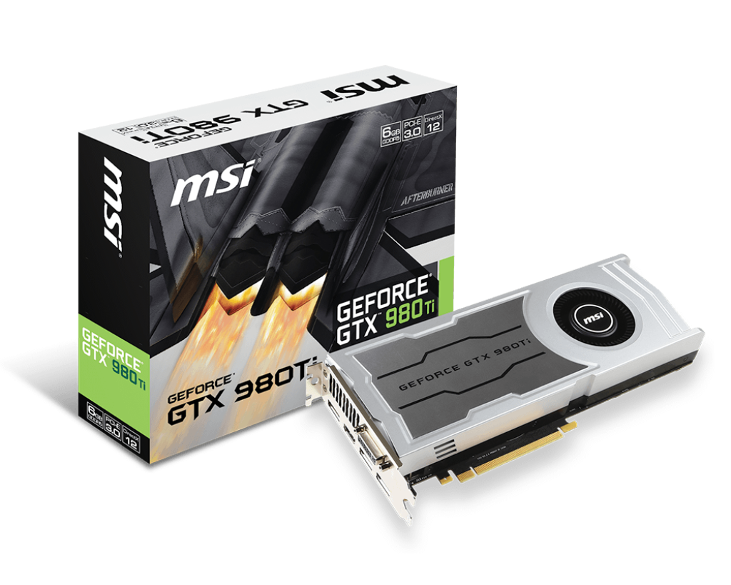 MSI GeForce GTX 980Ti搭載グラフィックスボード GTX980Ti 6GD5 V1-