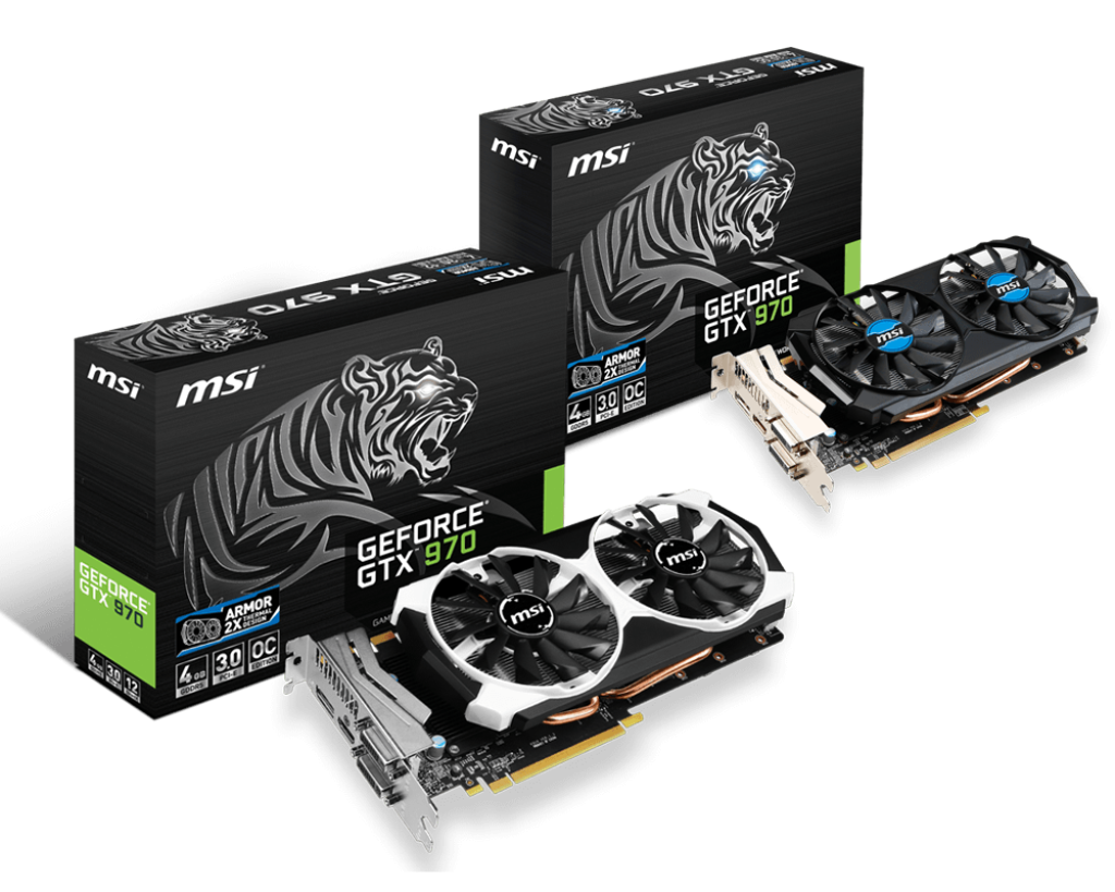 Specification GeForce GTX 970 4GD5T OC | MSI Global - The Leading