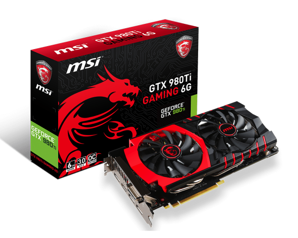Overview GeForce GTX 980 Ti GAMING 6G 
