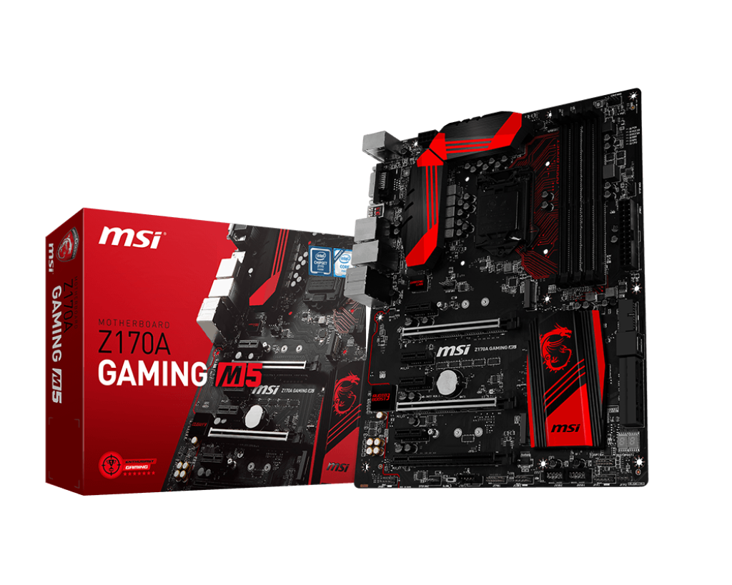 Specification Z170a Gaming M5 Msi Global The Leading Brand In High End Gaming Professional Creation