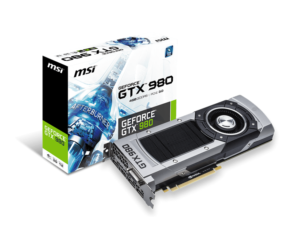 Specification GeForce GTX 980 4GD5 | MSI Global - The Leading Brand in  High-end Gaming u0026 Professional Creation