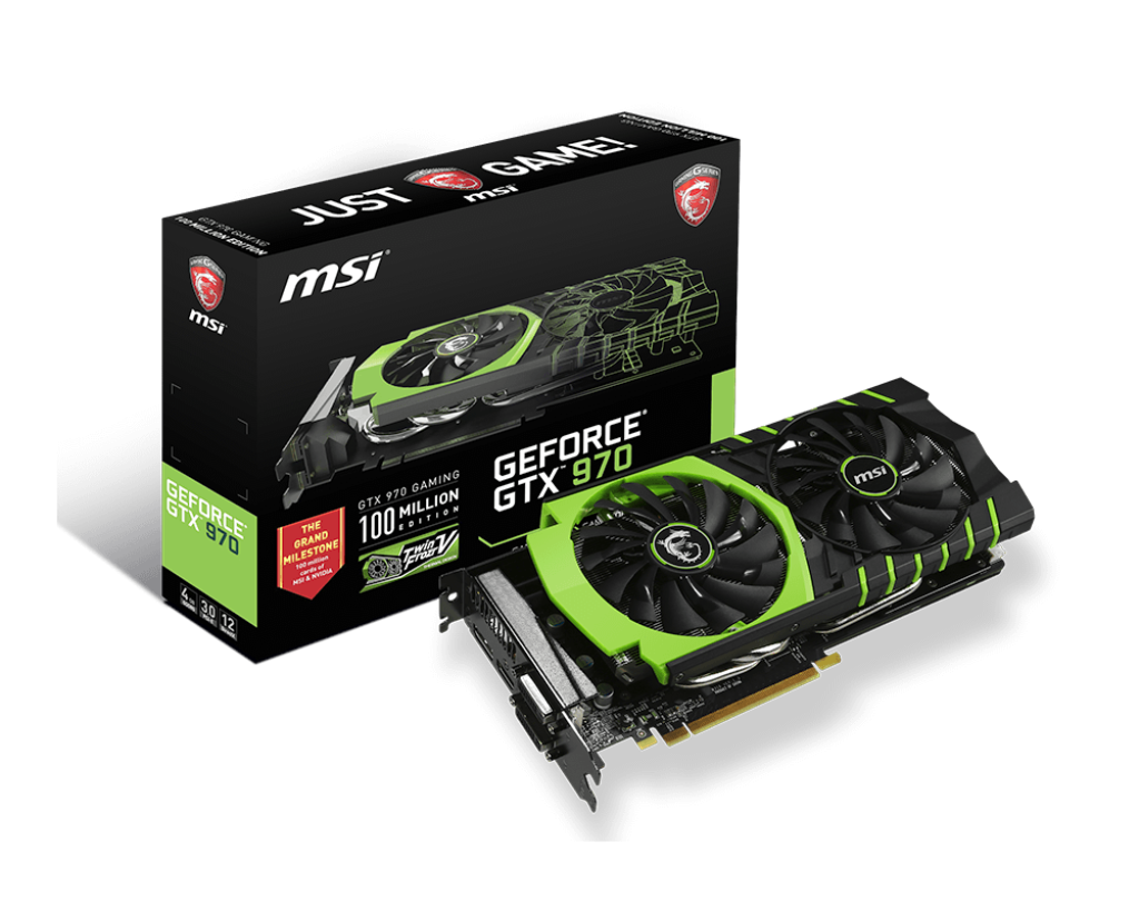 Specification GeForce GTX 970 GAMING 100ME | MSI Global - The