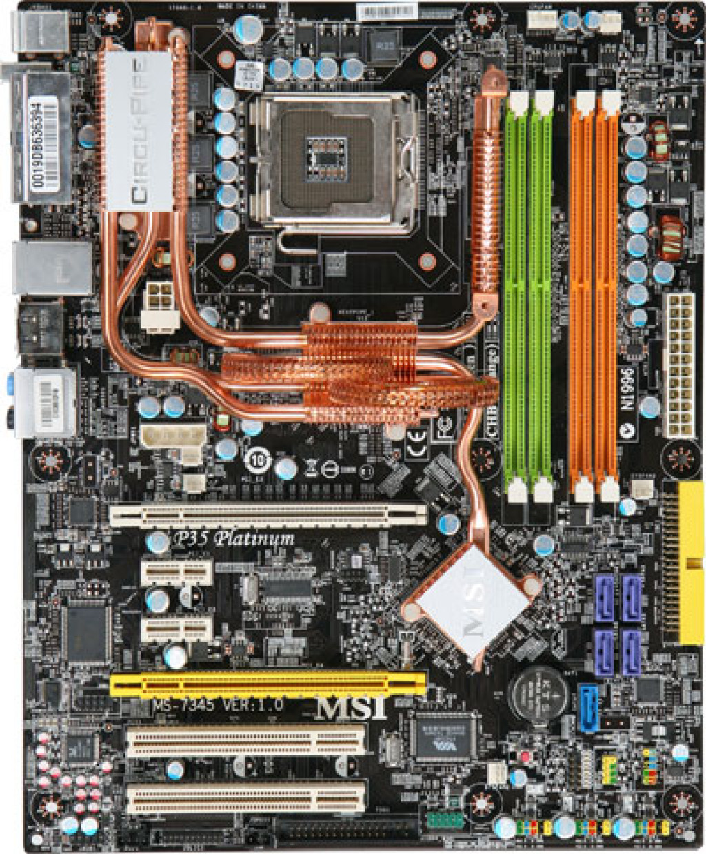 Specification P35 Platinum | MSI Global - The Leading Brand in