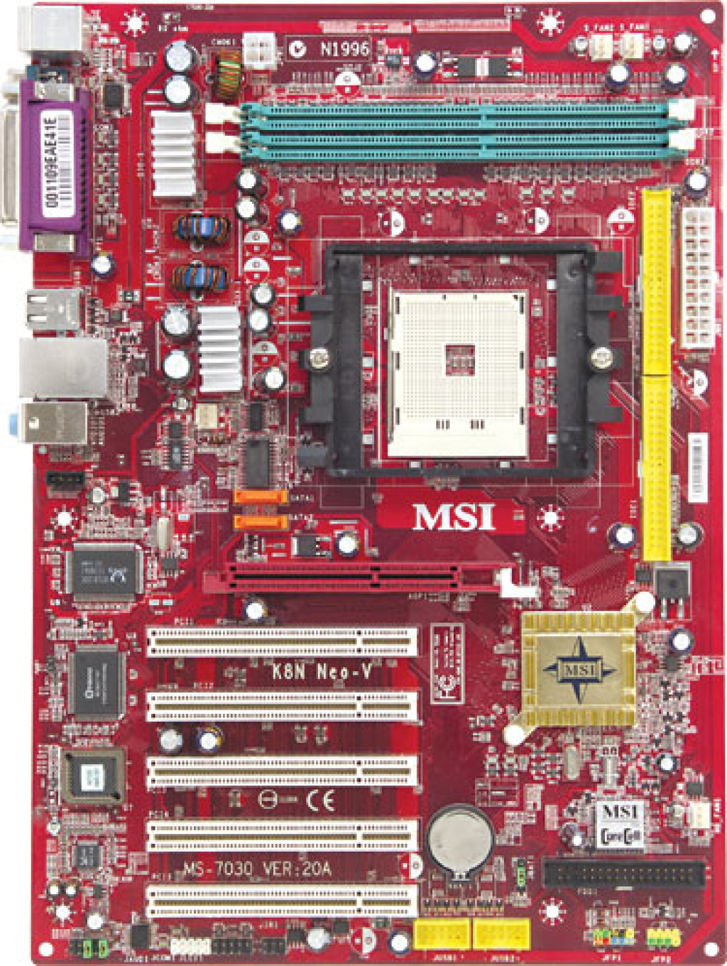 Specification K8N Neo-FSR/ V V2.0 | MSI Global - The Leading Brand