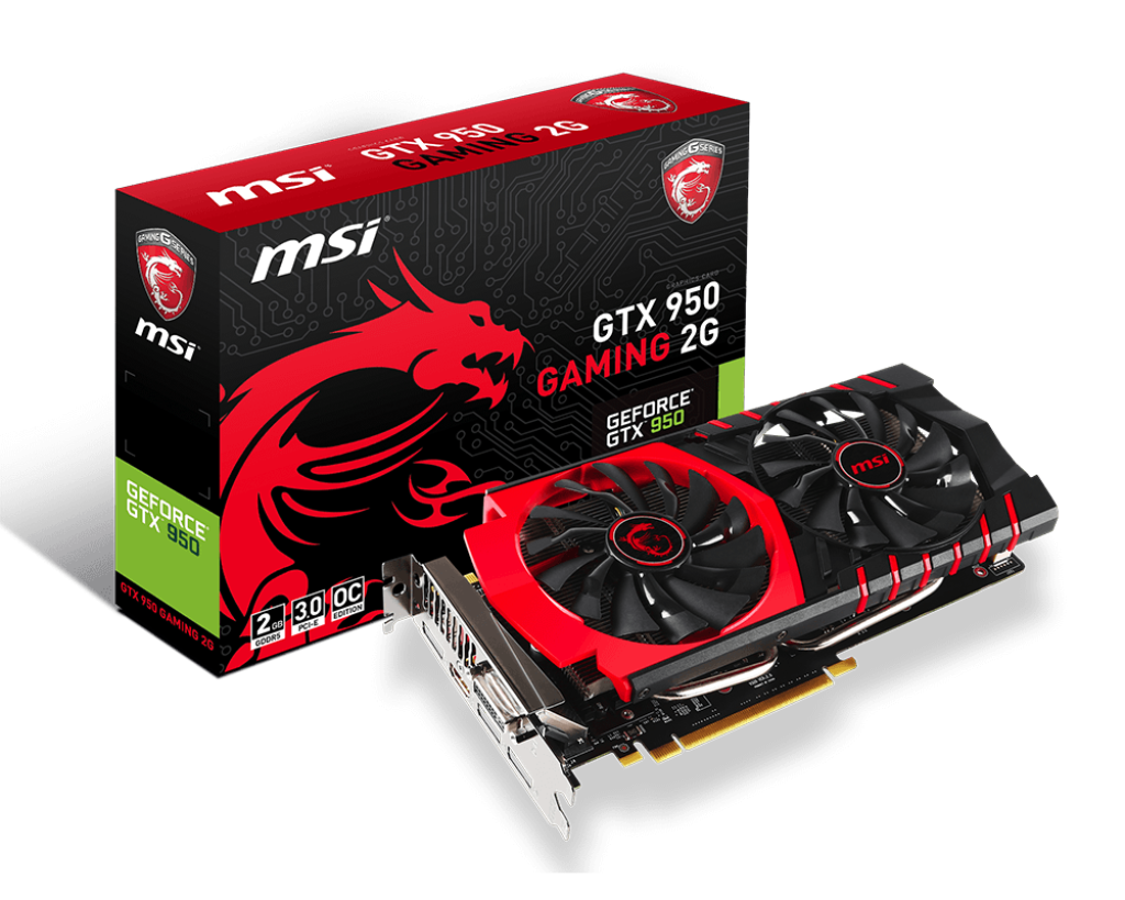 Specification GeForce GTX 950 GAMING 2G | エムエスアイ ...