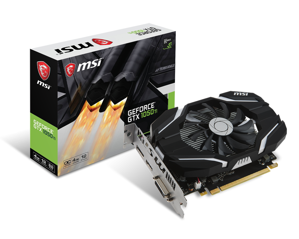 Specification GeForce GTX 1050 Ti 4G OC | MSI Global - The Leading 