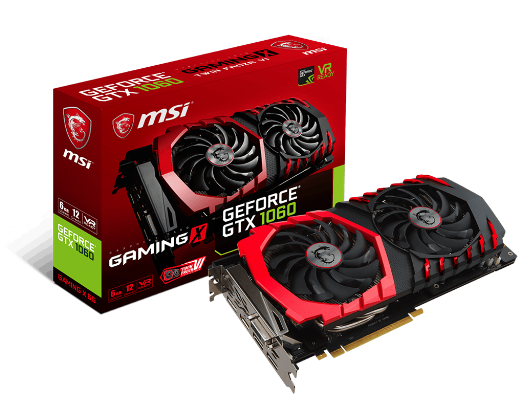 Specification GeForce GTX 1060 GAMING X 6G | MSI Global - The