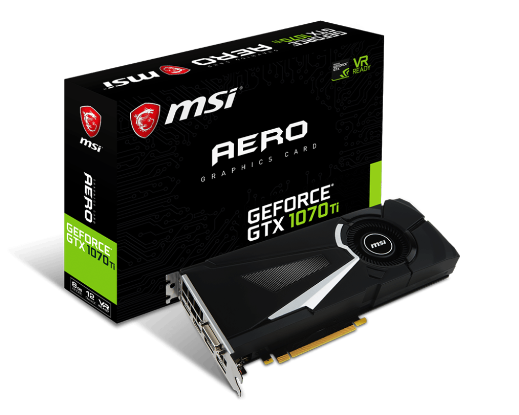Specification GeForce GTX 1070 Ti AERO 8G | MSI USA