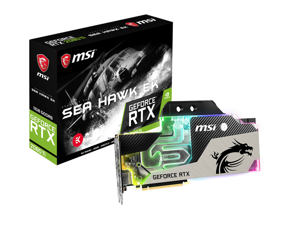 tempereret pence Hula hop Specification GeForce RTX 2080 Ti SEA HAWK EK X | MSI Global - The Leading  Brand in High-end Gaming & Professional Creation