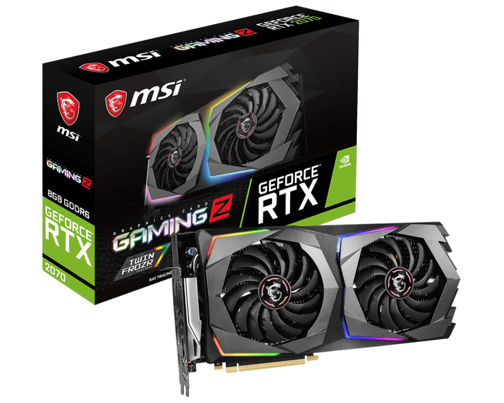Specification GeForce RTX 2070 GAMING Z 8G | MSI Global - The 