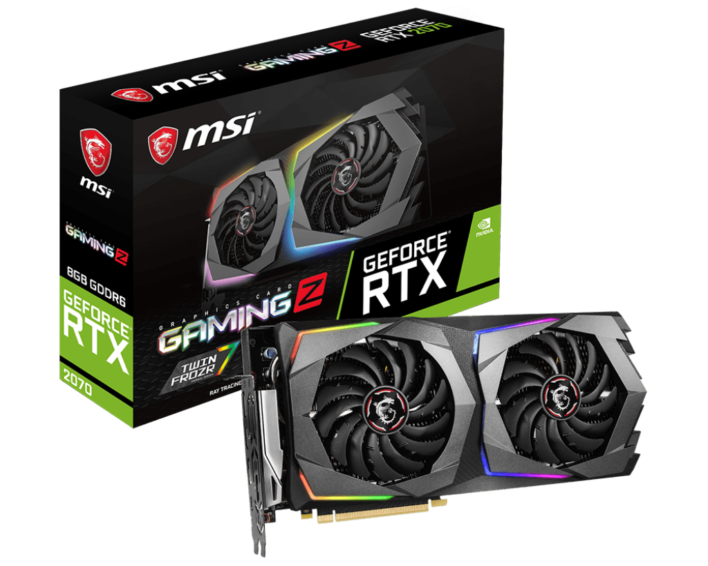 MSI GeForce RTX 2070 GAMING Z 8G（ボードのみ）