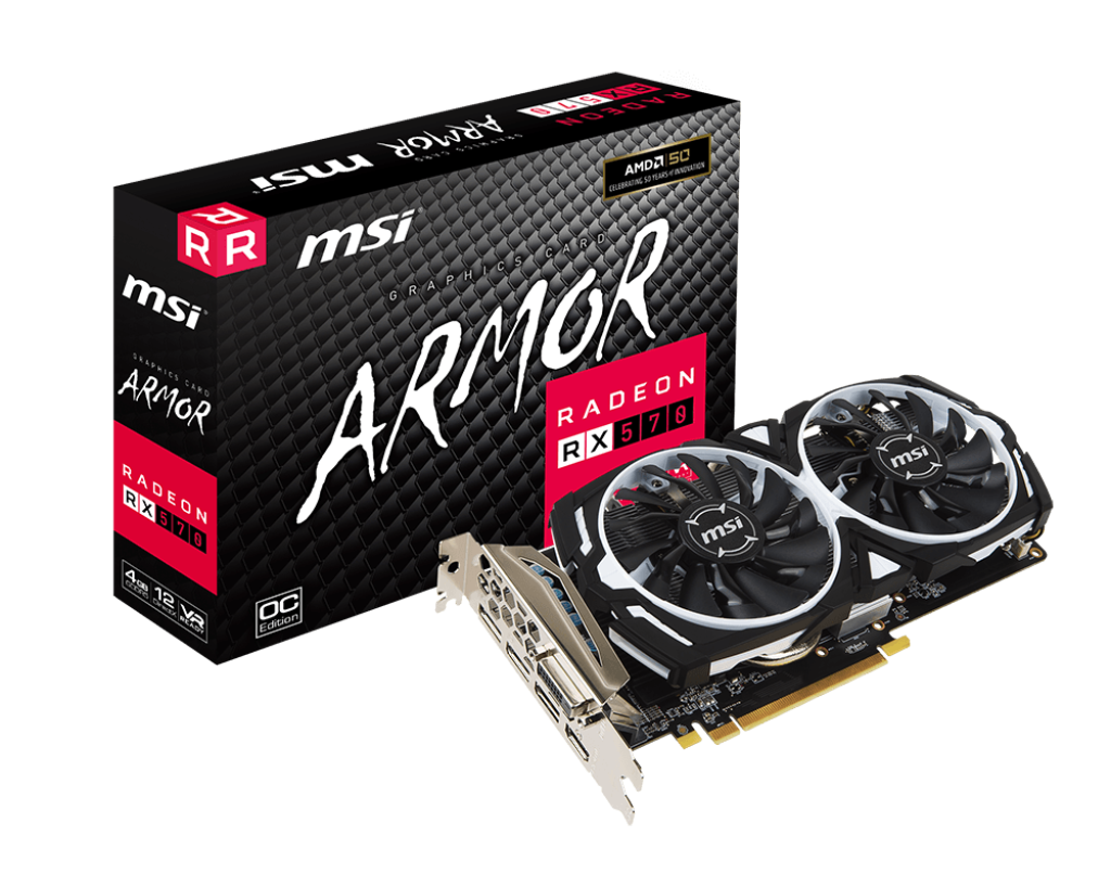 PCパーツ【ASUS】Radeon RX570 4G OCモデル