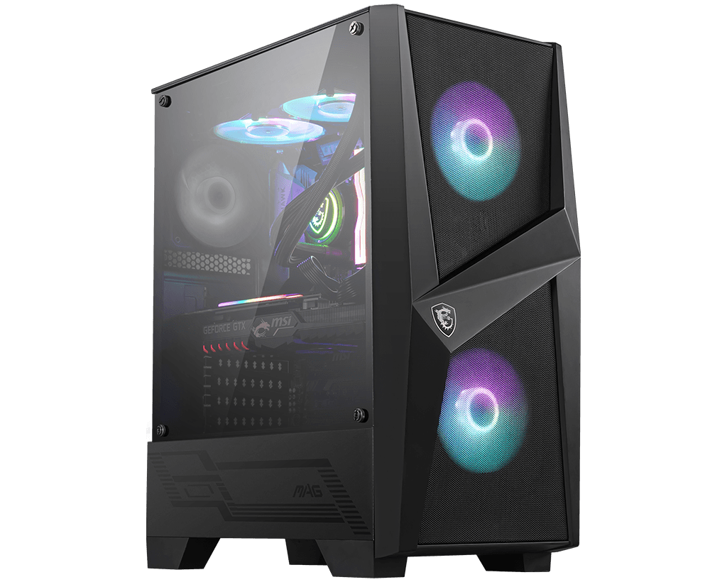 MSI MAG Forge 111R ARGB Cabinet with Tempered Glass 