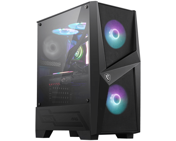 MSI Gaming on X: The MAG FORGE 100R equipped with 2 pre-installed ARGB  fans, which grant you access to a much wider variety of colors effects and  optimal airflow for your components.