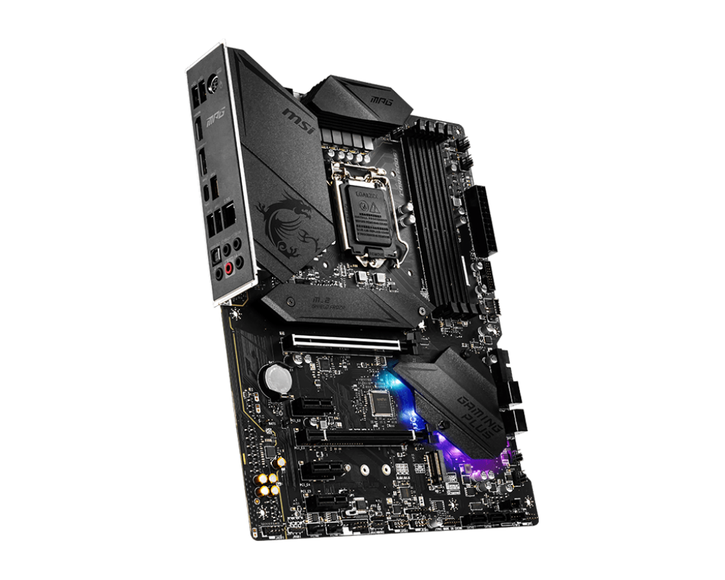 MSI MPG Z490 GAMING PLUS ATX Gaming Motherboard (10th Gen Intel 